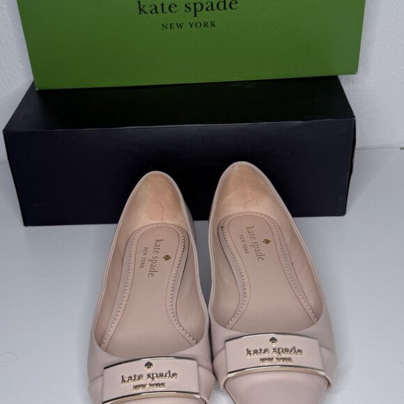 Kate Spade Deneuve Flats Pale Vellum - Picture 6 of 6
